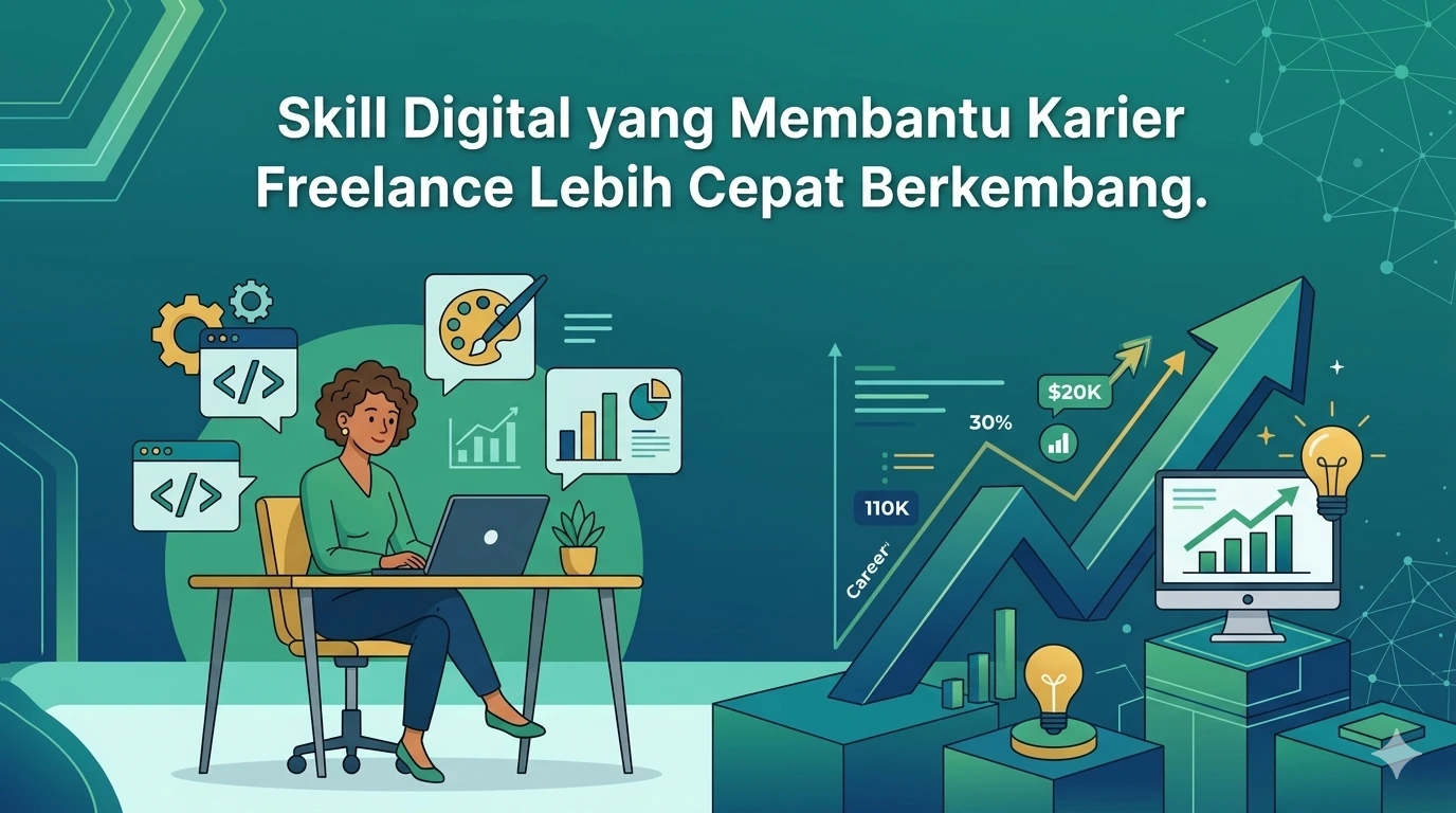 Skill Digital yang Membantu Karier Freelance Lebih Cepat Berkembang