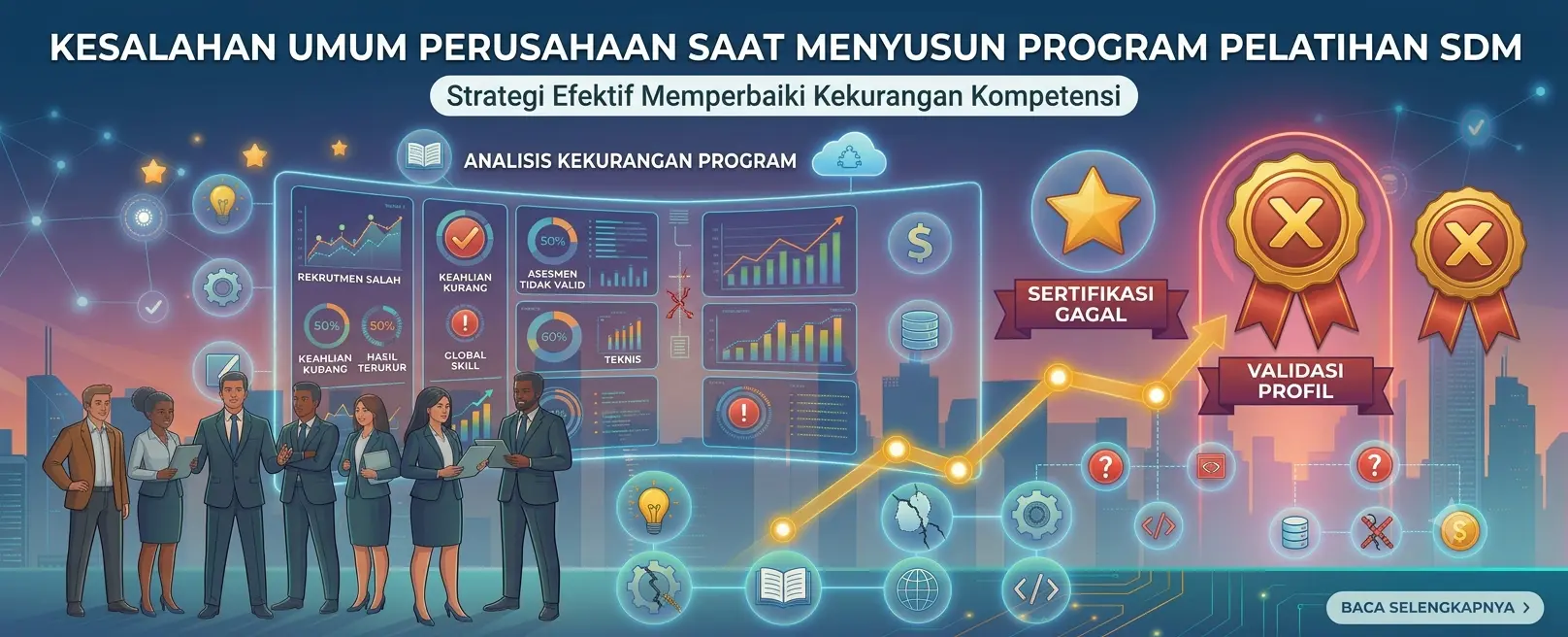 Kesalahan Umum Perusahaan Saat Menyusun Program Pelatihan SDM