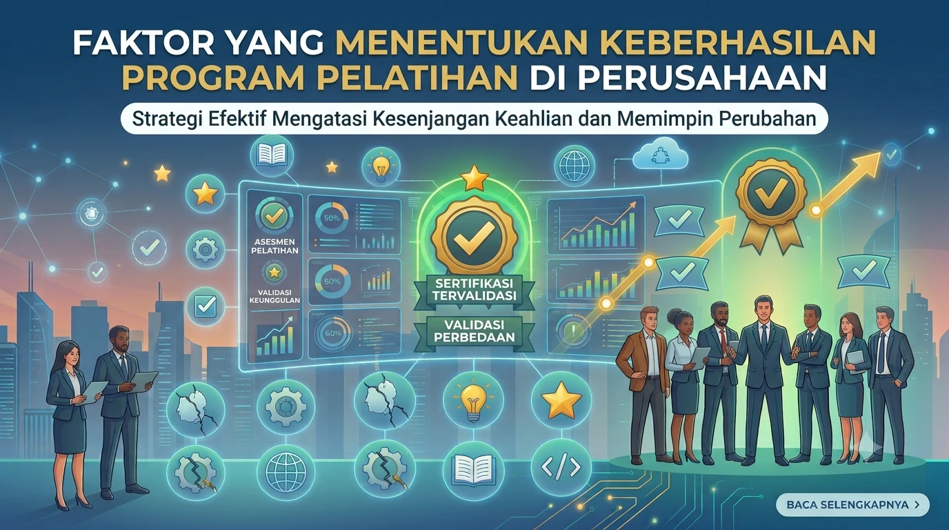 Faktor yang Menentukan Keberhasilan Program Pelatihan di Perusahaan